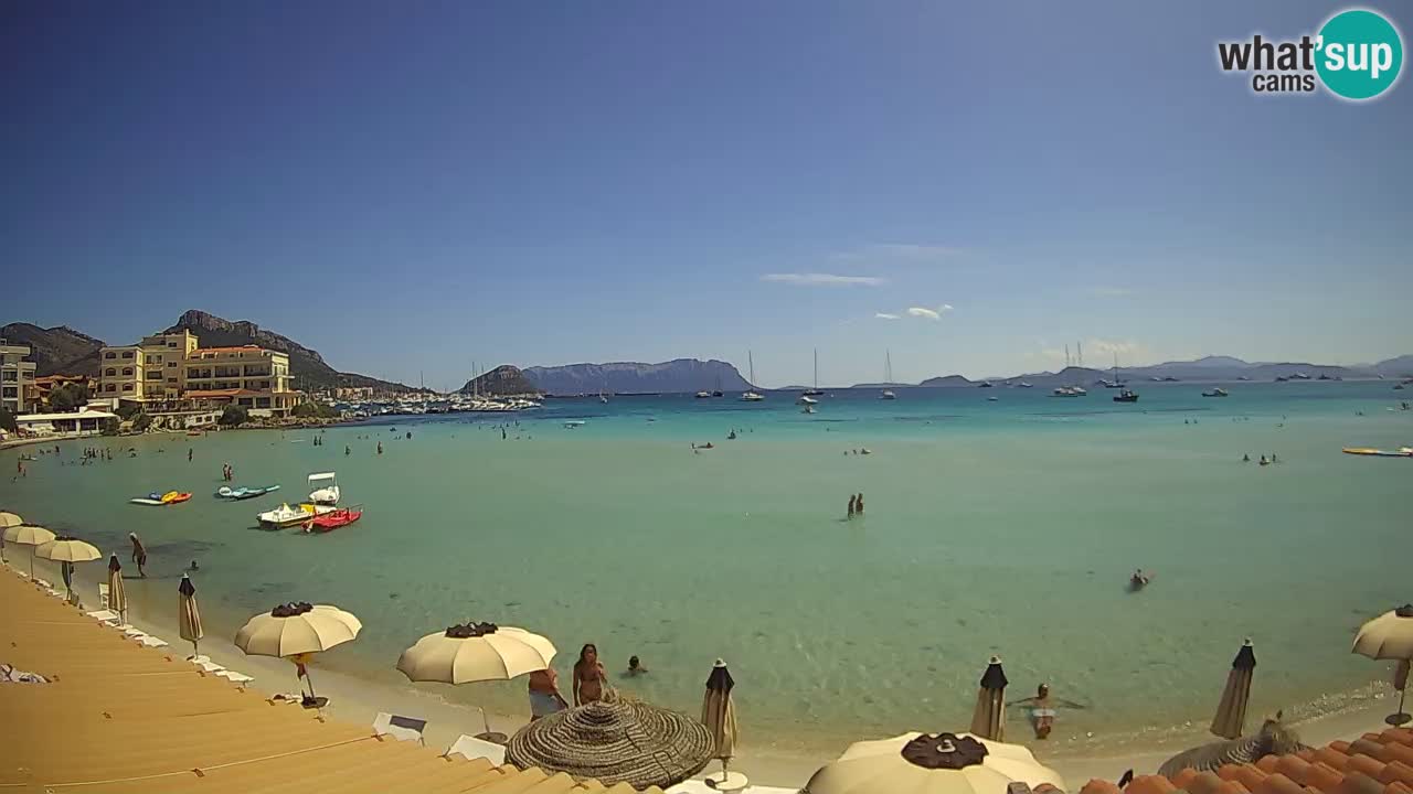 Web kamera Terza Spiaggia Golfo Aranci – Pogled uživo na plažu