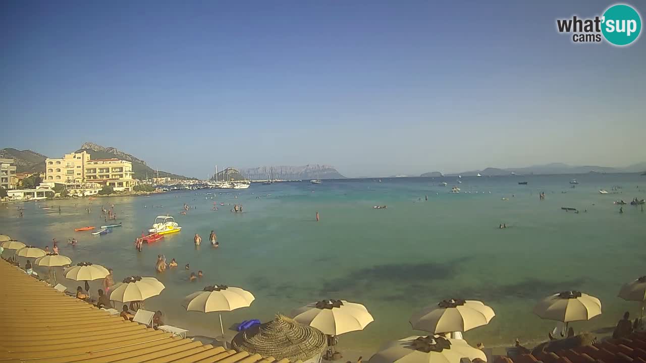 Webcam Terza Spiaggia Golfo Aranci – Vue en direct de la plage