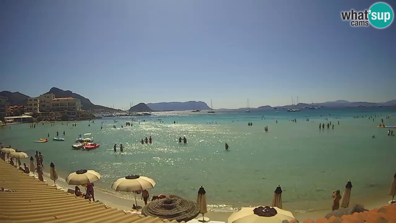 Webcam Terza Spiaggia Golfo Aranci – Liveblick auf den Strand