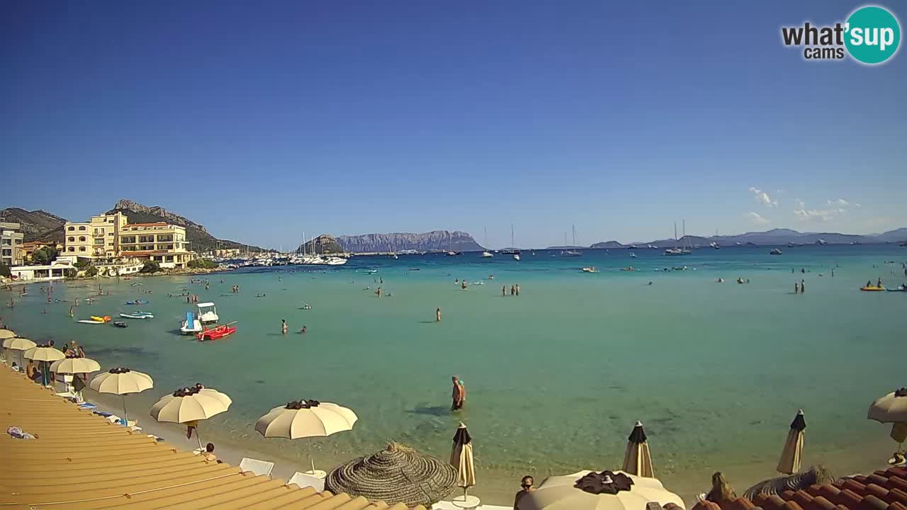 Webcam Terza Spiaggia Golfo Aranci – Liveblick auf den Strand