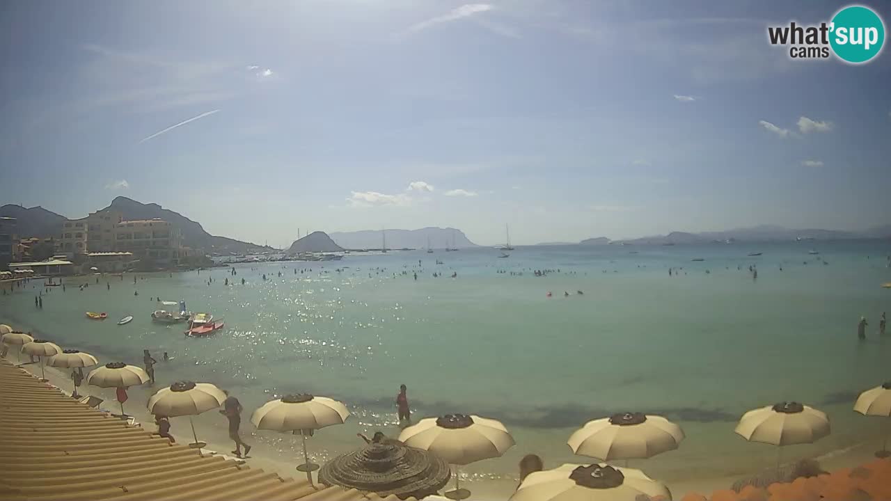 Webcam Terza Spiaggia Golfo Aranci – Vue en direct de la plage