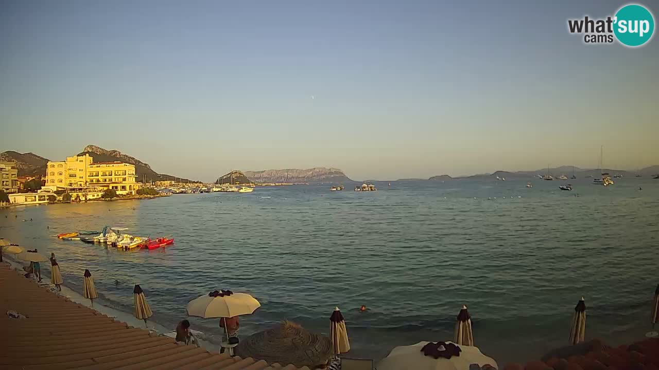 Webcam Terza Spiaggia Golfo Aranci – Liveblick auf den Strand