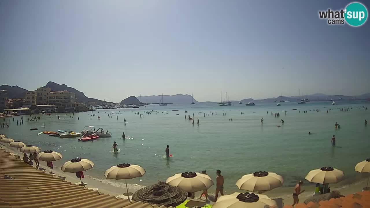 Webcam Terza Spiaggia Golfo Aranci – Vista mare in diretta