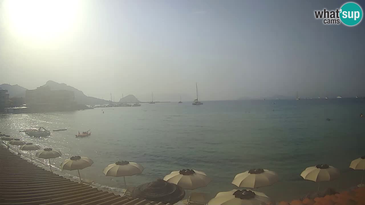 Webcam Terza Spiaggia Golfo Aranci – Vista en directo de la playa