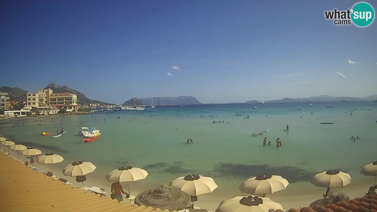 Webcam Terza Spiaggia Golfo Aranci – Vue en direct de la plage