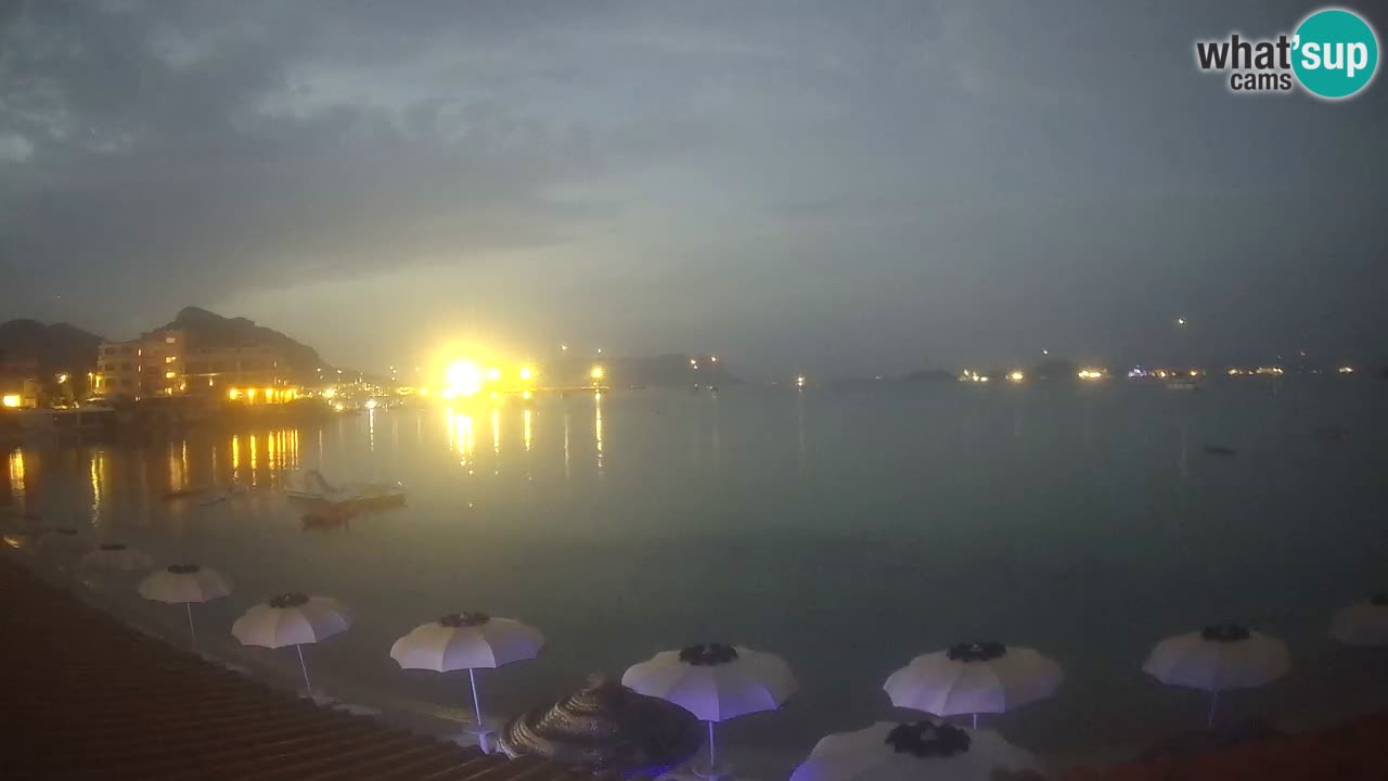 Webcam Terza Spiaggia Golfo Aranci – Liveblick auf den Strand
