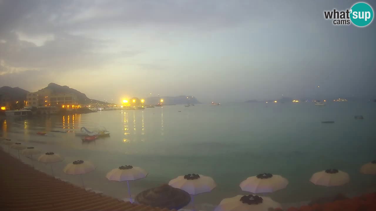 Webcam Terza Spiaggia Golfo Aranci – Vista en directo de la playa
