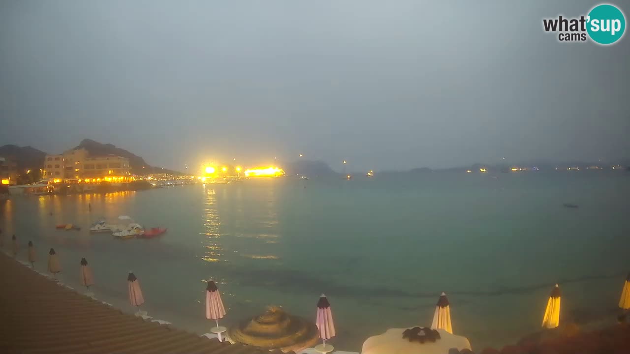 Webcam Terza Spiaggia Golfo Aranci – Vue en direct de la plage