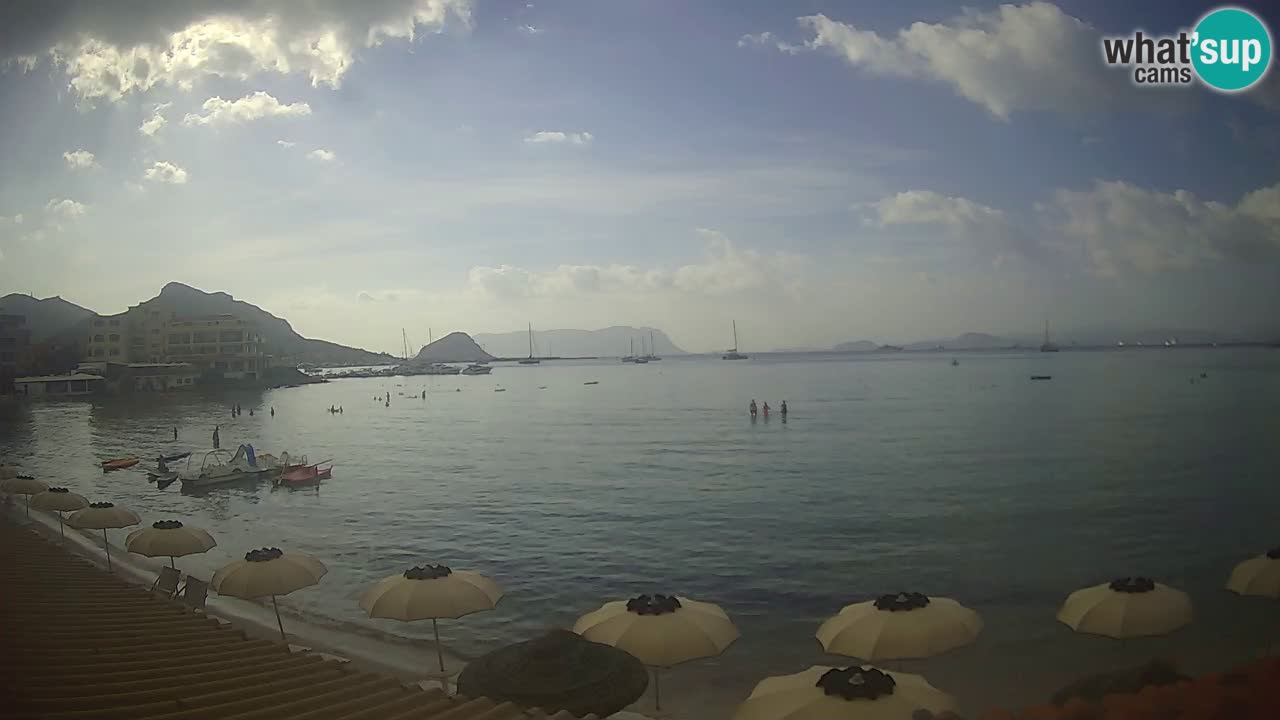 Webcam Terza Spiaggia Golfo Aranci – Vista mare in diretta