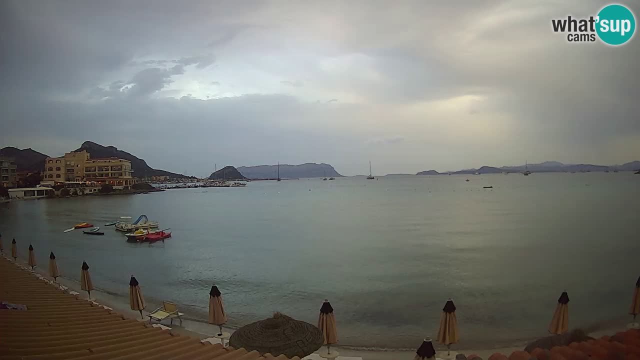 Webcam Terza Spiaggia Golfo Aranci – Vue en direct de la plage