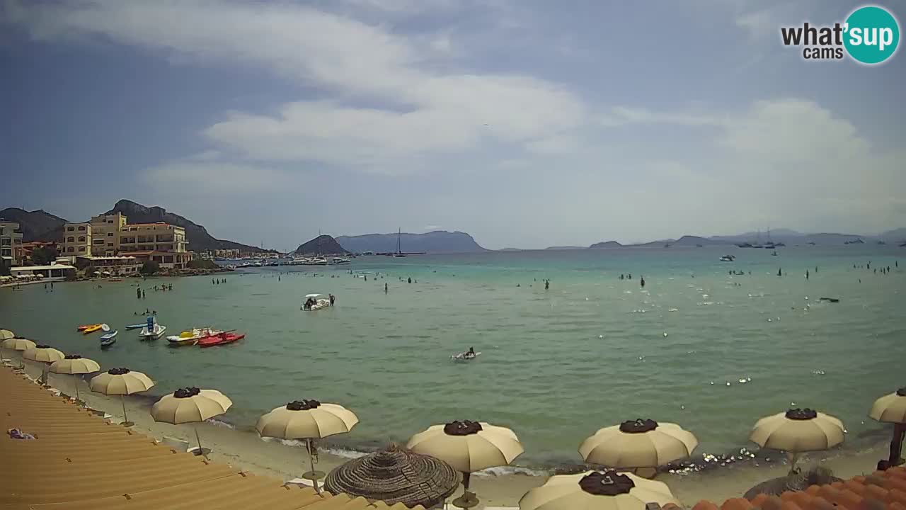 Webcam Terza Spiaggia Golfo Aranci – Vue en direct de la plage