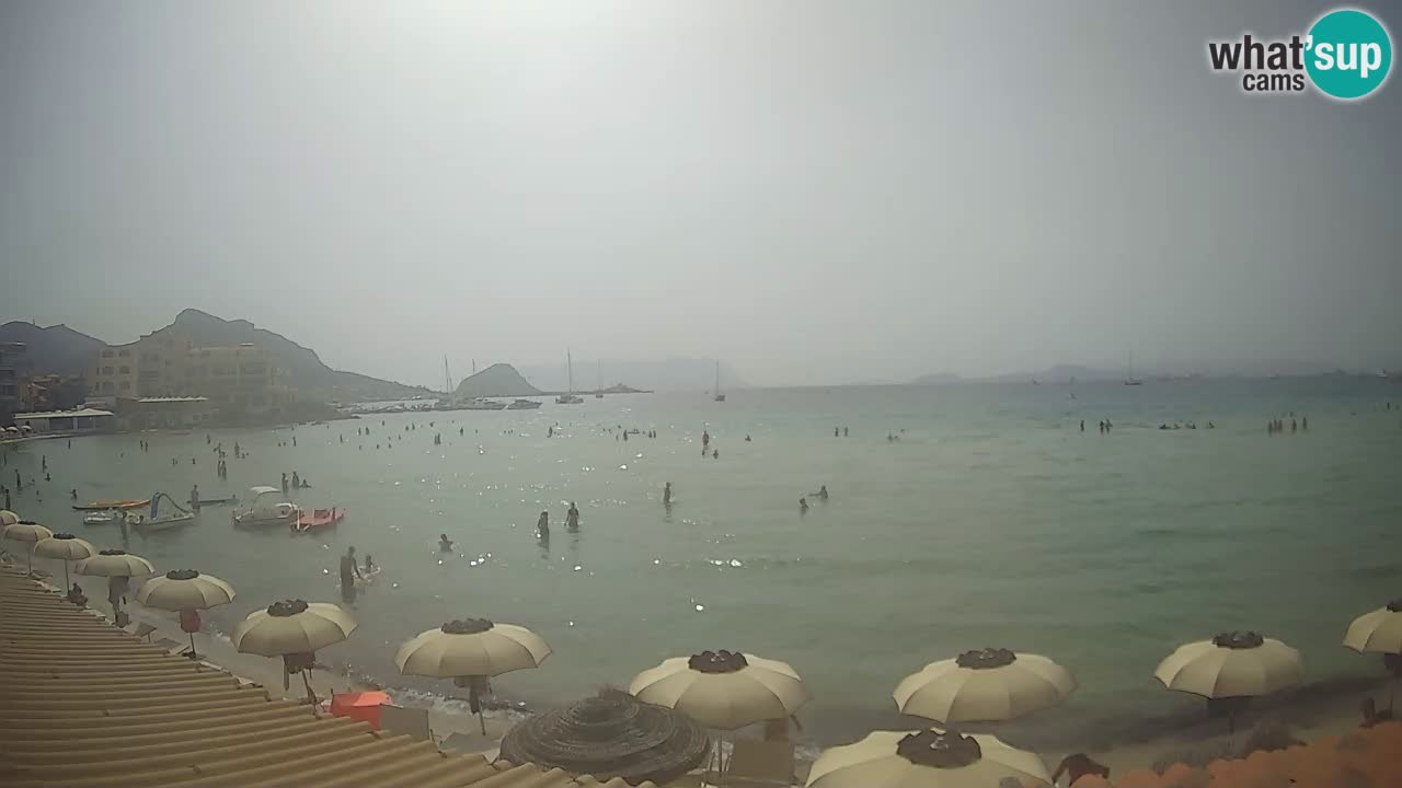 Webcam Terza Spiaggia Golfo Aranci – Liveblick auf den Strand