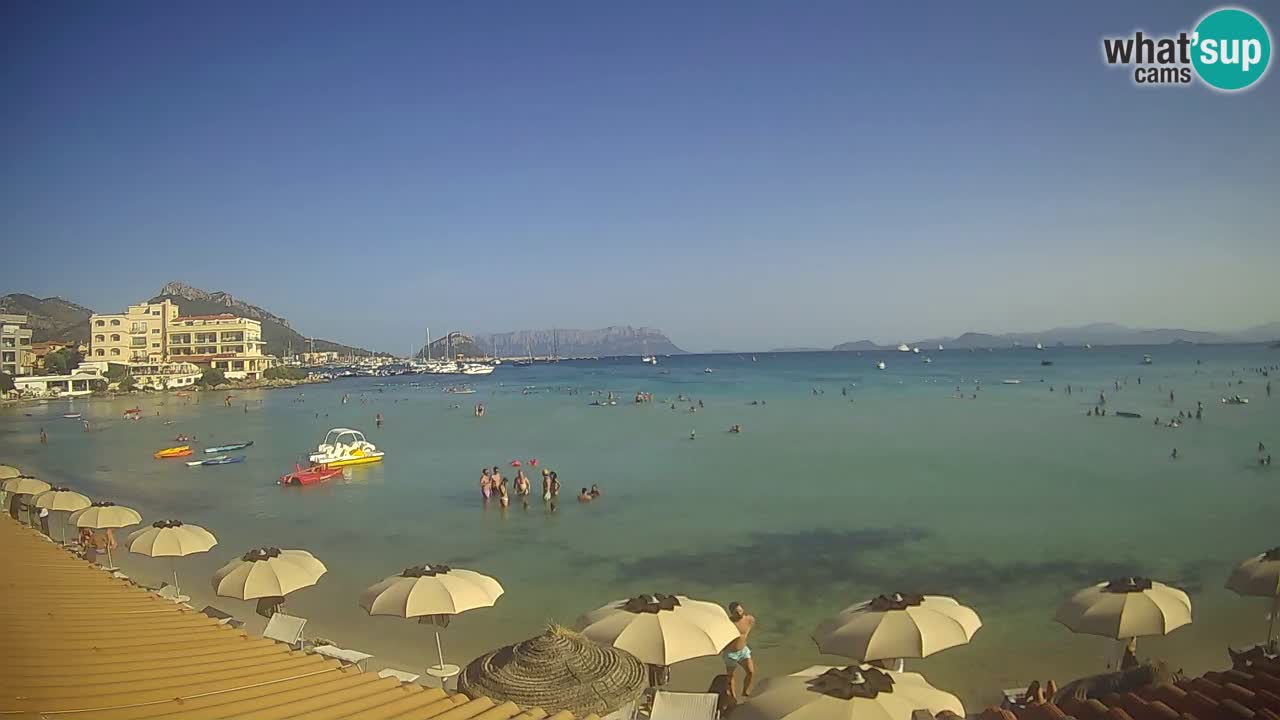 Webcam Terza Spiaggia Golfo Aranci – Vue en direct de la plage