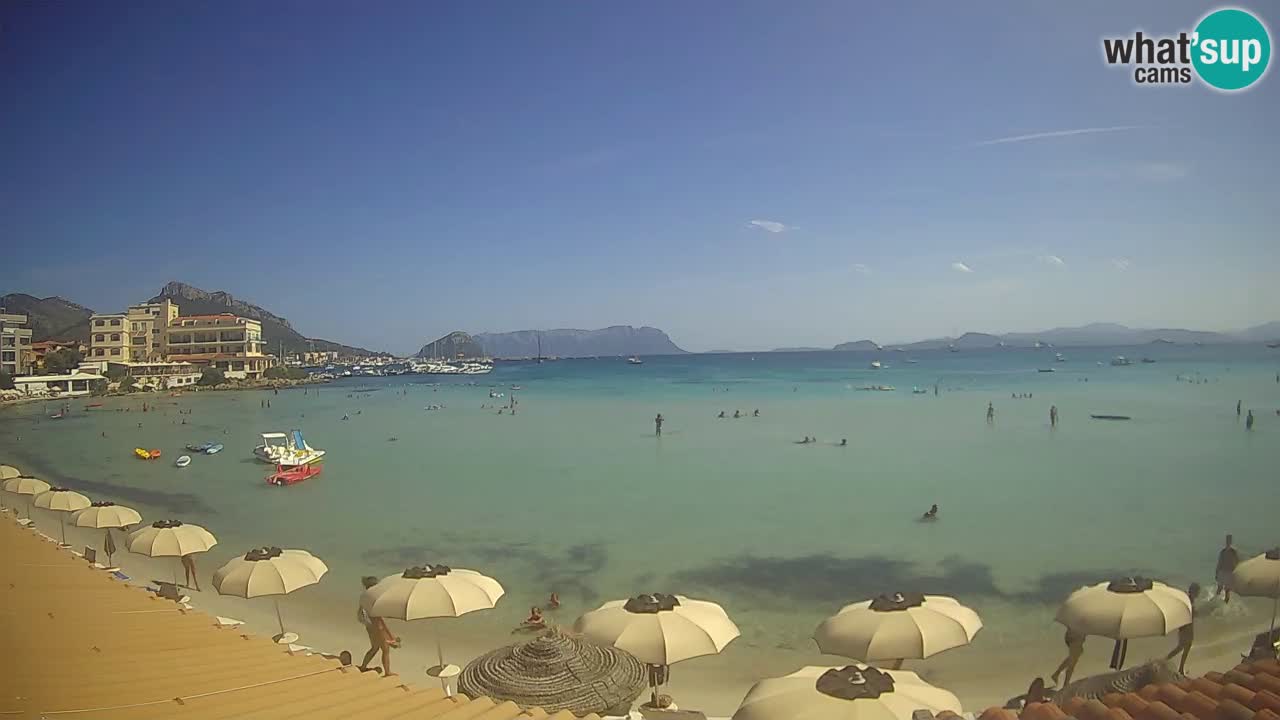 Webcam Terza Spiaggia Golfo Aranci – Vista en directo de la playa