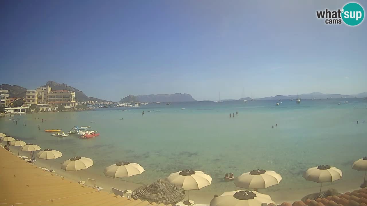 Webcam Terza Spiaggia Golfo Aranci – Liveblick auf den Strand