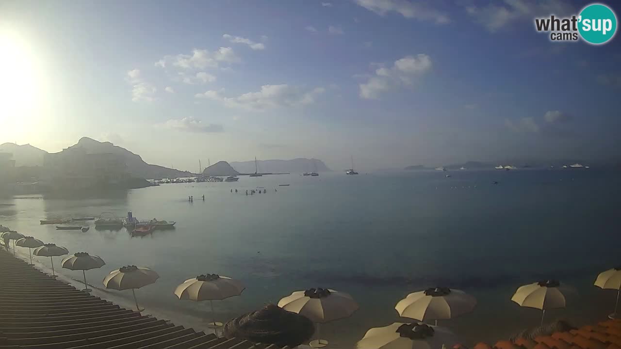 Webcam Terza Spiaggia Golfo Aranci – Liveblick auf den Strand