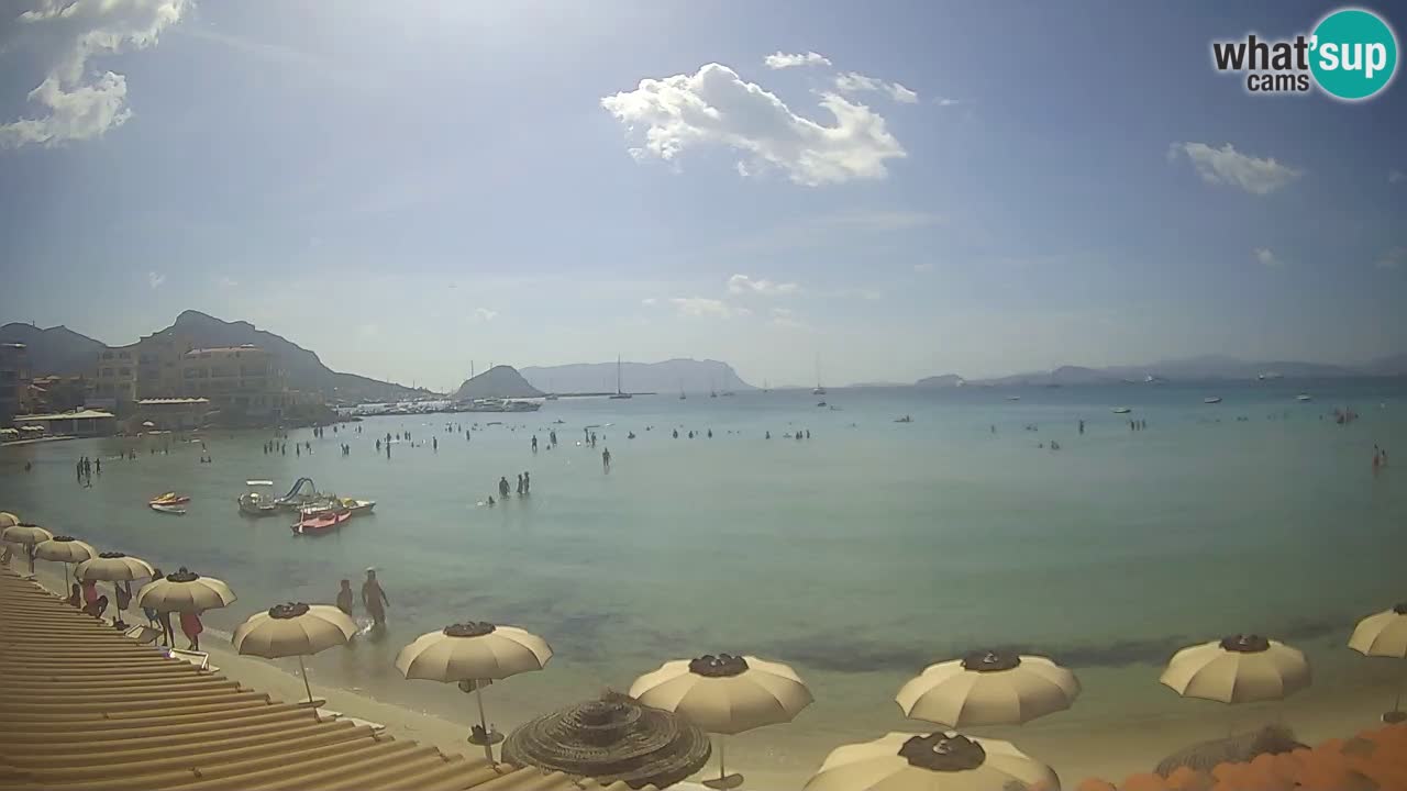 Webcam Terza Spiaggia Golfo Aranci – Liveblick auf den Strand