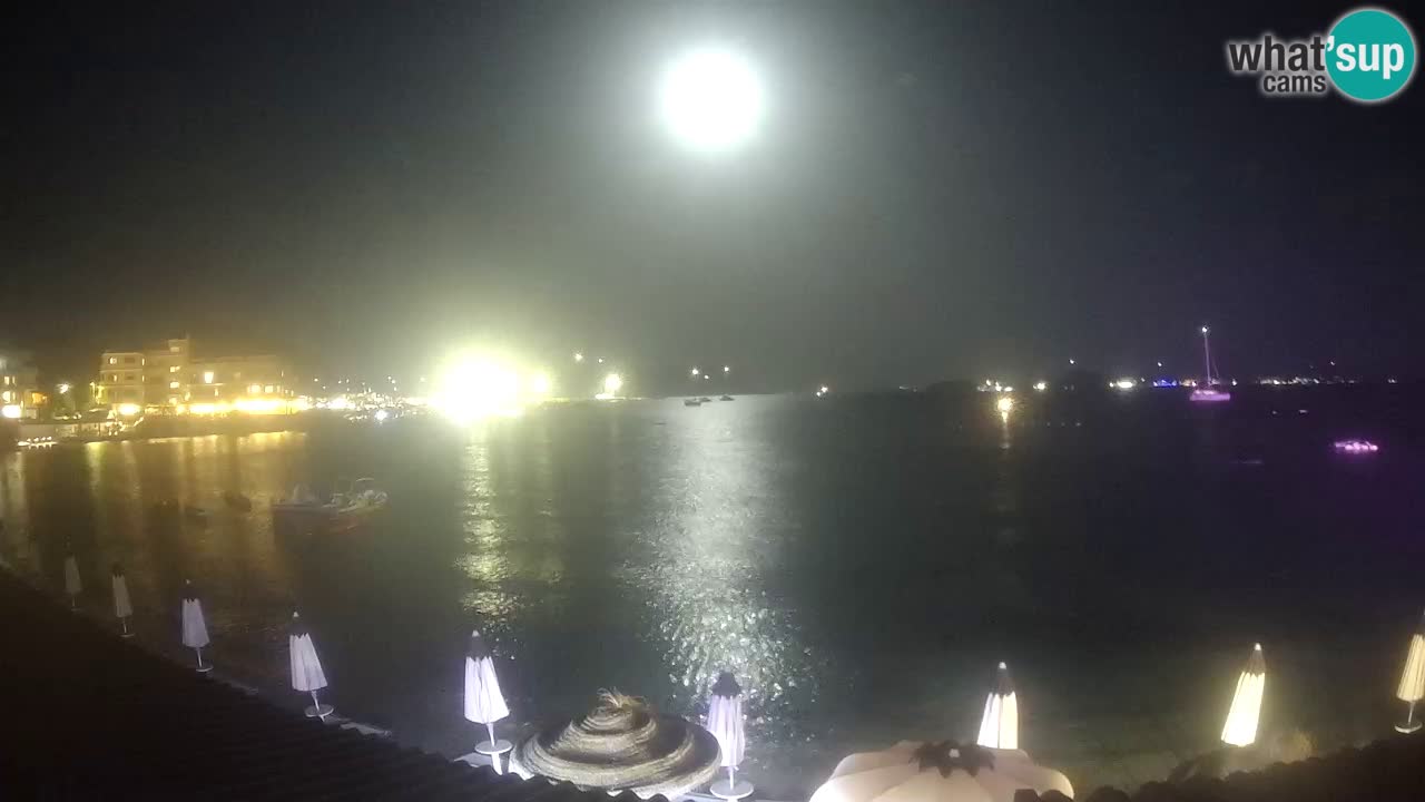 Webcam Terza Spiaggia Golfo Aranci – Vue en direct de la plage