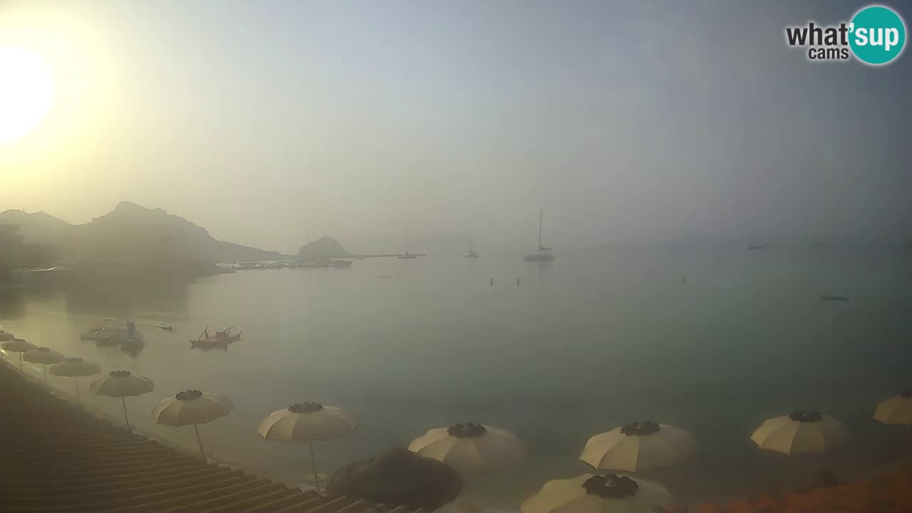 Webcam Terza Spiaggia Golfo Aranci – Vue en direct de la plage