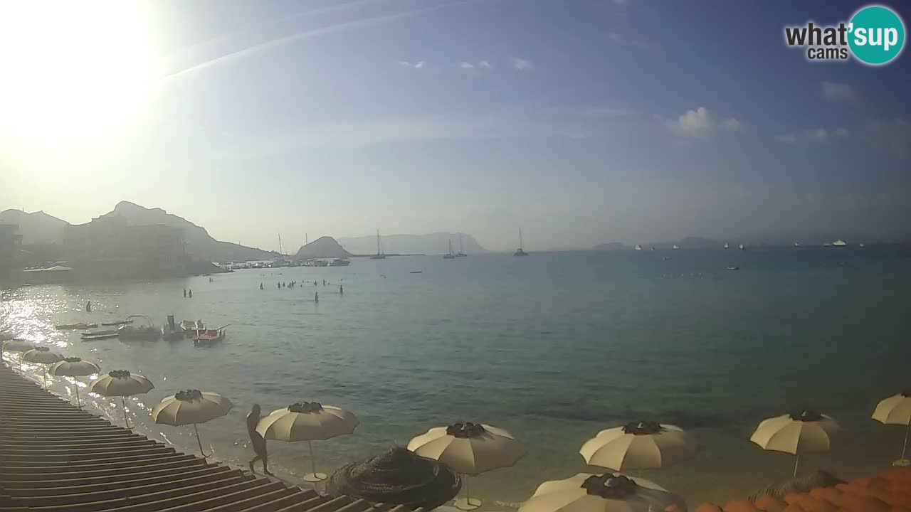 Webcam Terza Spiaggia Golfo Aranci – Vue en direct de la plage