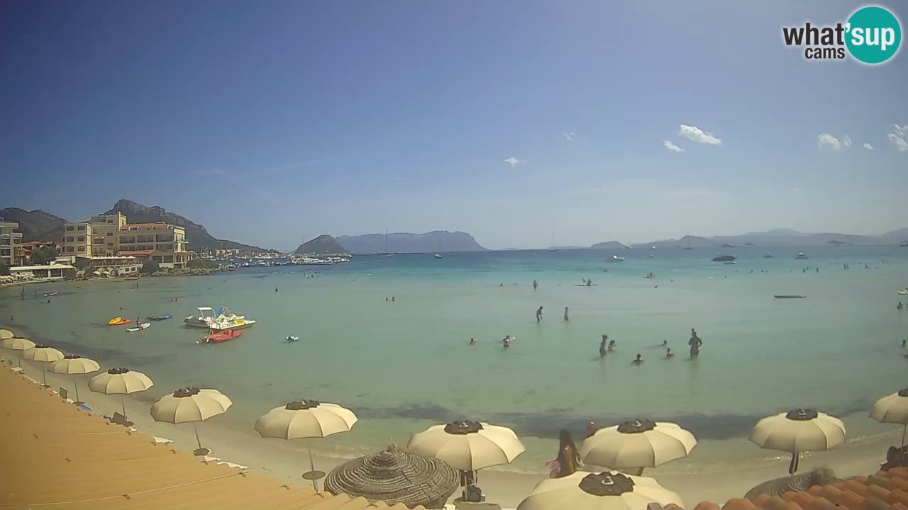 Webcam Terza Spiaggia Golfo Aranci – Vue en direct de la plage