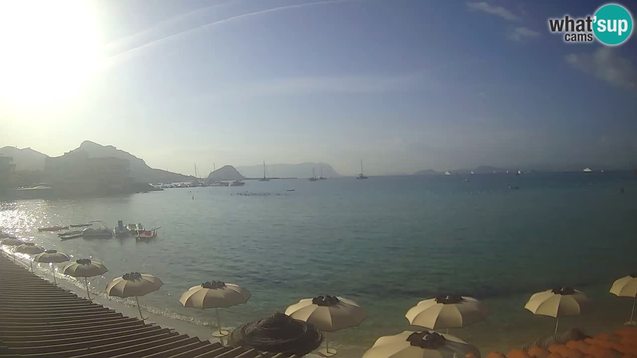 Webcam Terza Spiaggia Golfo Aranci – Liveblick auf den Strand