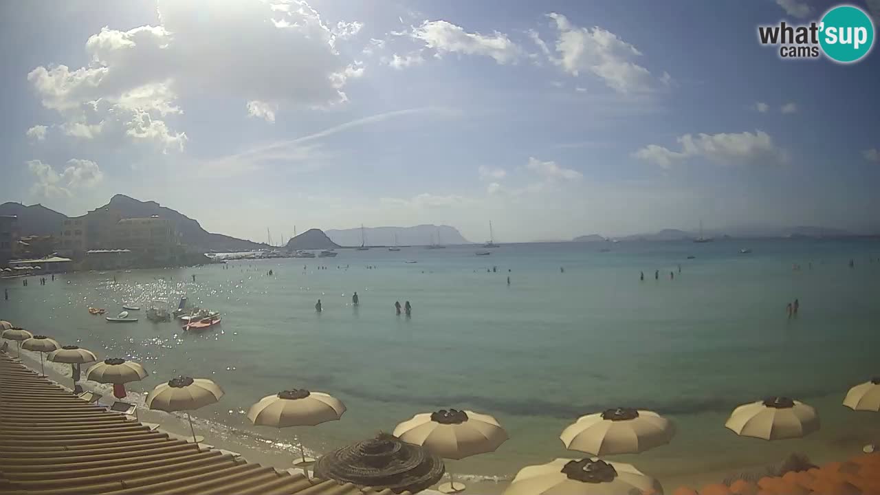 Webcam Terza Spiaggia Golfo Aranci – Liveblick auf den Strand