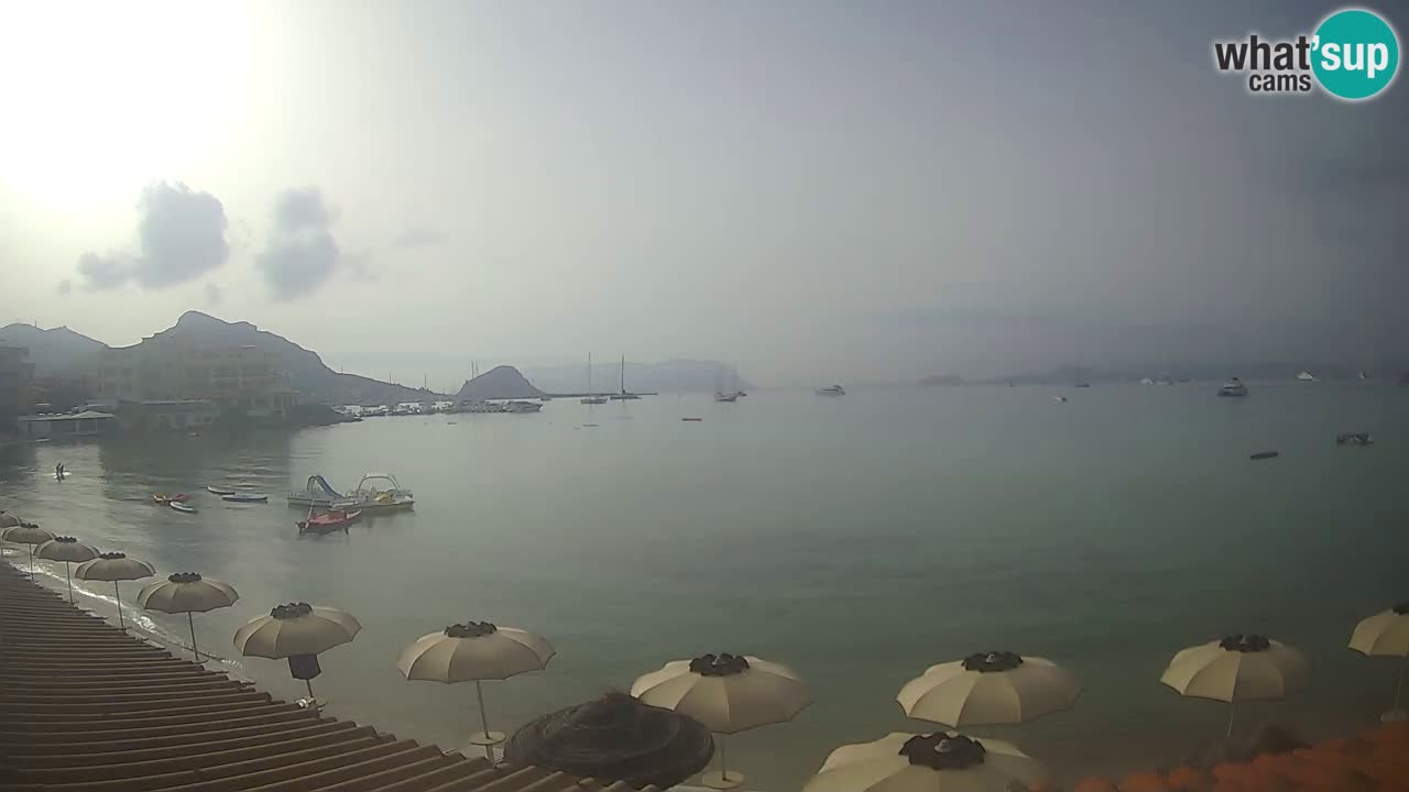 Webcam Terza Spiaggia Golfo Aranci – Vista en directo de la playa