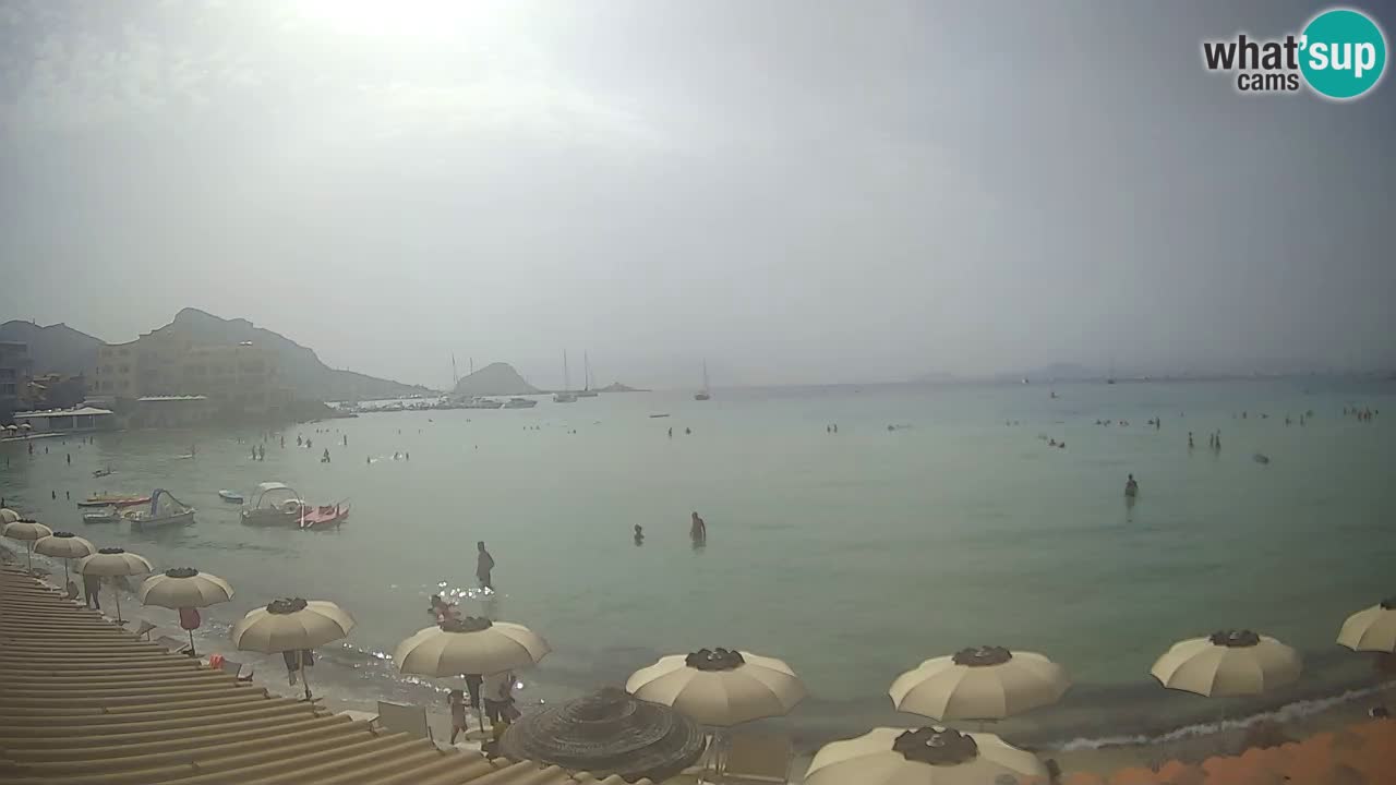 Webcam Terza Spiaggia Golfo Aranci – Vista en directo de la playa
