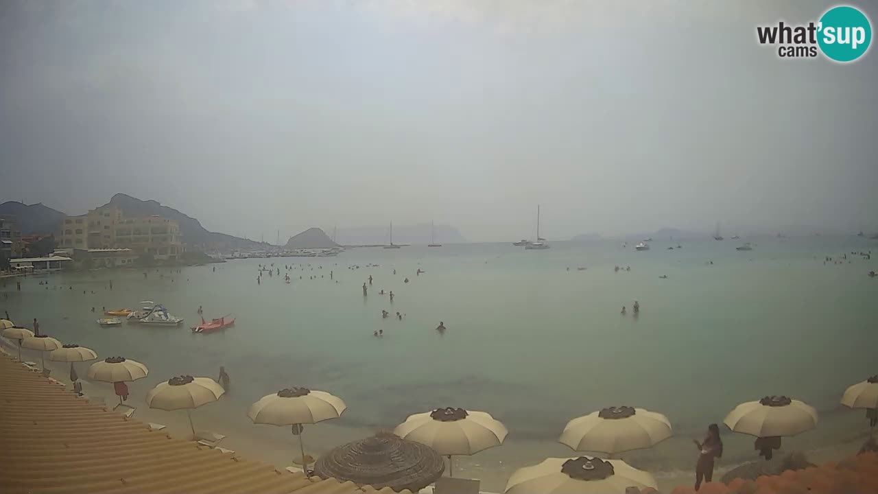 Webcam Terza Spiaggia Golfo Aranci – Liveblick auf den Strand