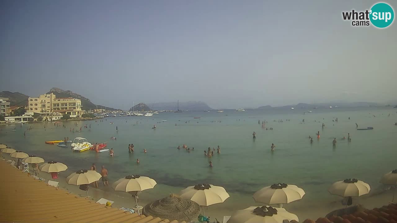 Webcam Terza Spiaggia Golfo Aranci – Liveblick auf den Strand