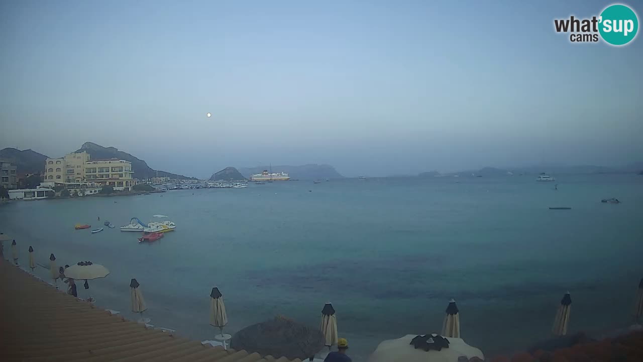 Webcam Terza Spiaggia Golfo Aranci – Liveblick auf den Strand