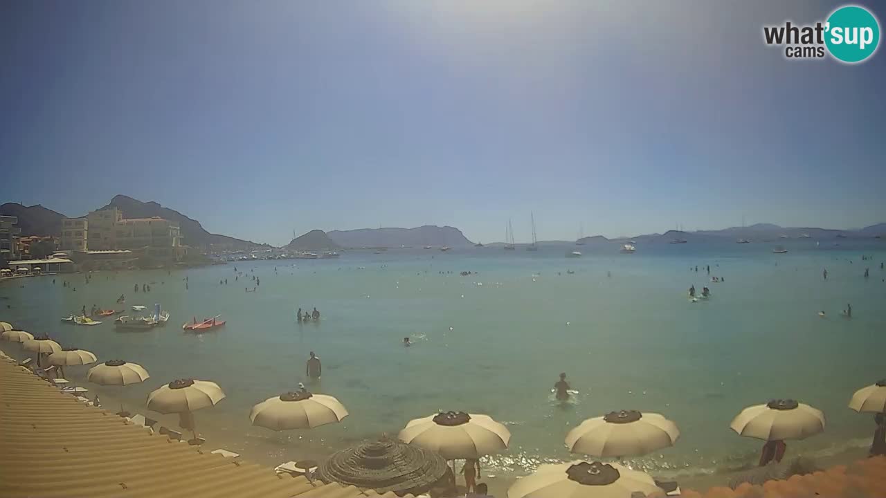 Webcam Terza Spiaggia Golfo Aranci – Liveblick auf den Strand