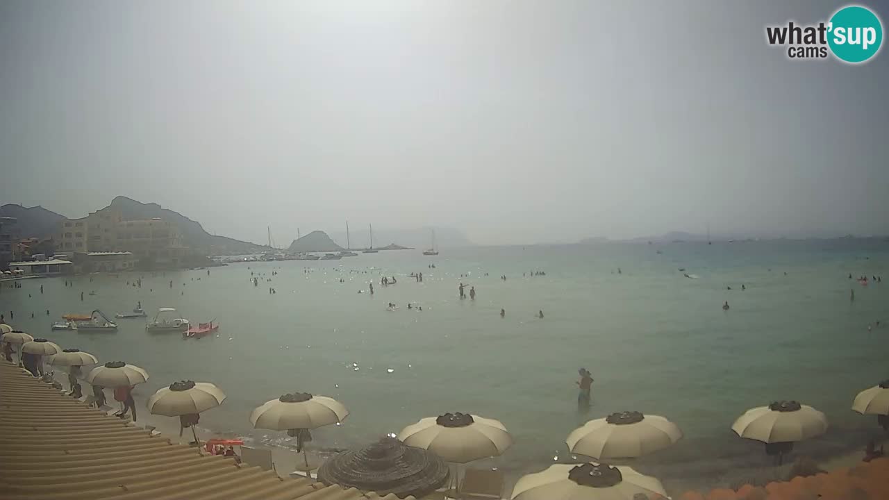 Webcam Terza Spiaggia Golfo Aranci – Liveblick auf den Strand