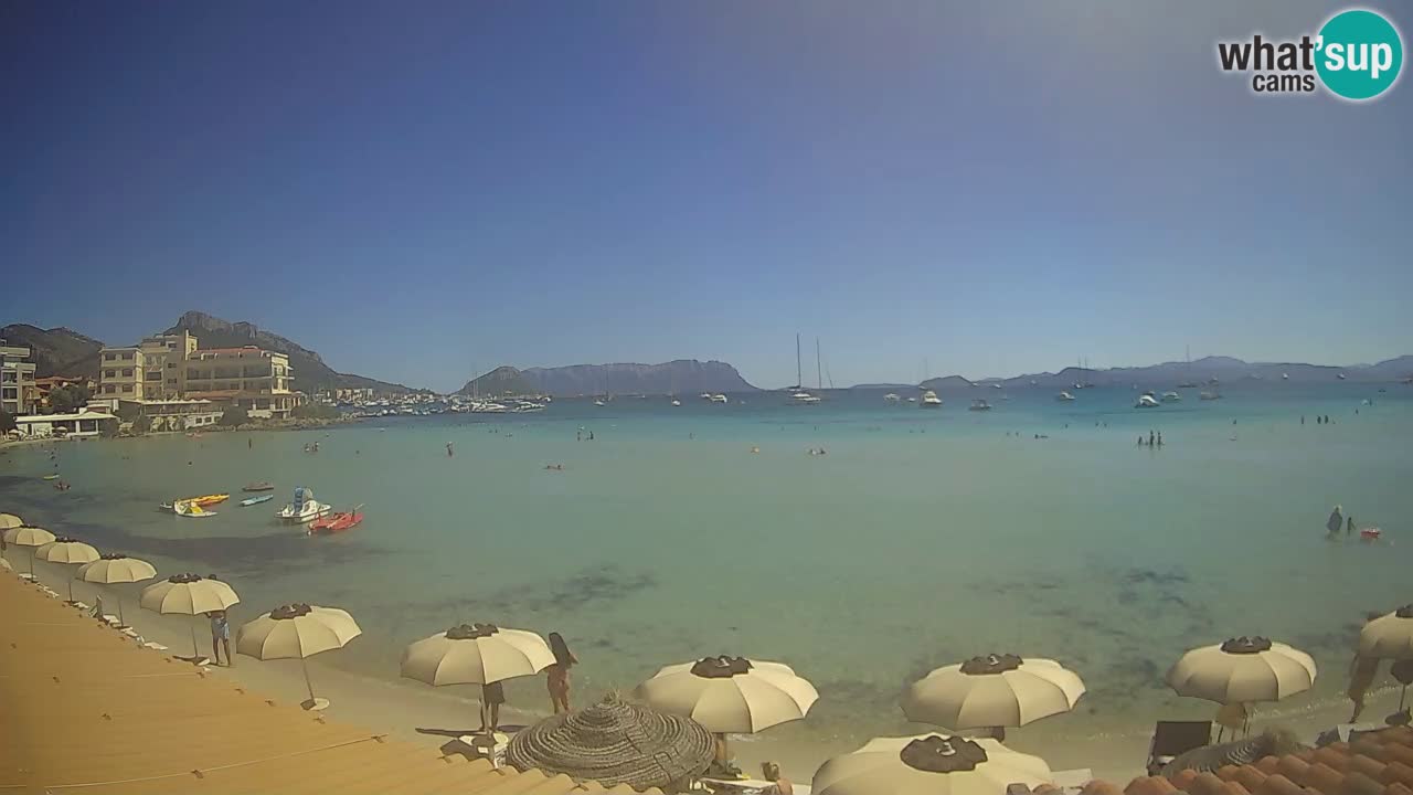 Webcam Terza Spiaggia Golfo Aranci – Liveblick auf den Strand