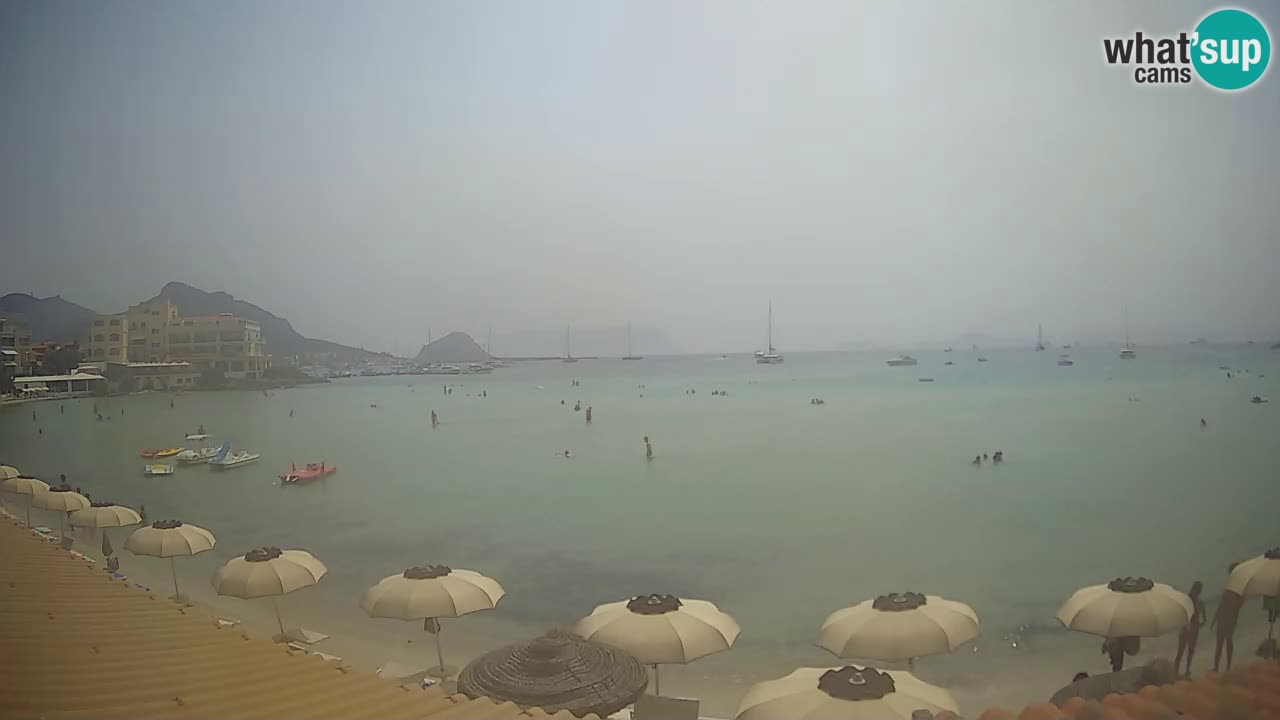 Webcam Terza Spiaggia Golfo Aranci – Vue en direct de la plage