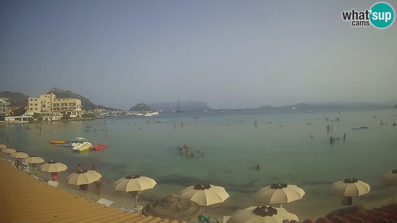 Webcam Terza Spiaggia Golfo Aranci – Vista en directo de la playa