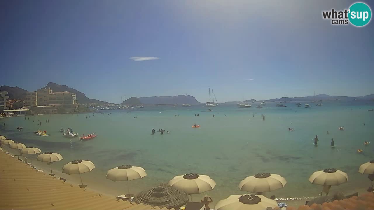 Webcam Terza Spiaggia Golfo Aranci – Liveblick auf den Strand