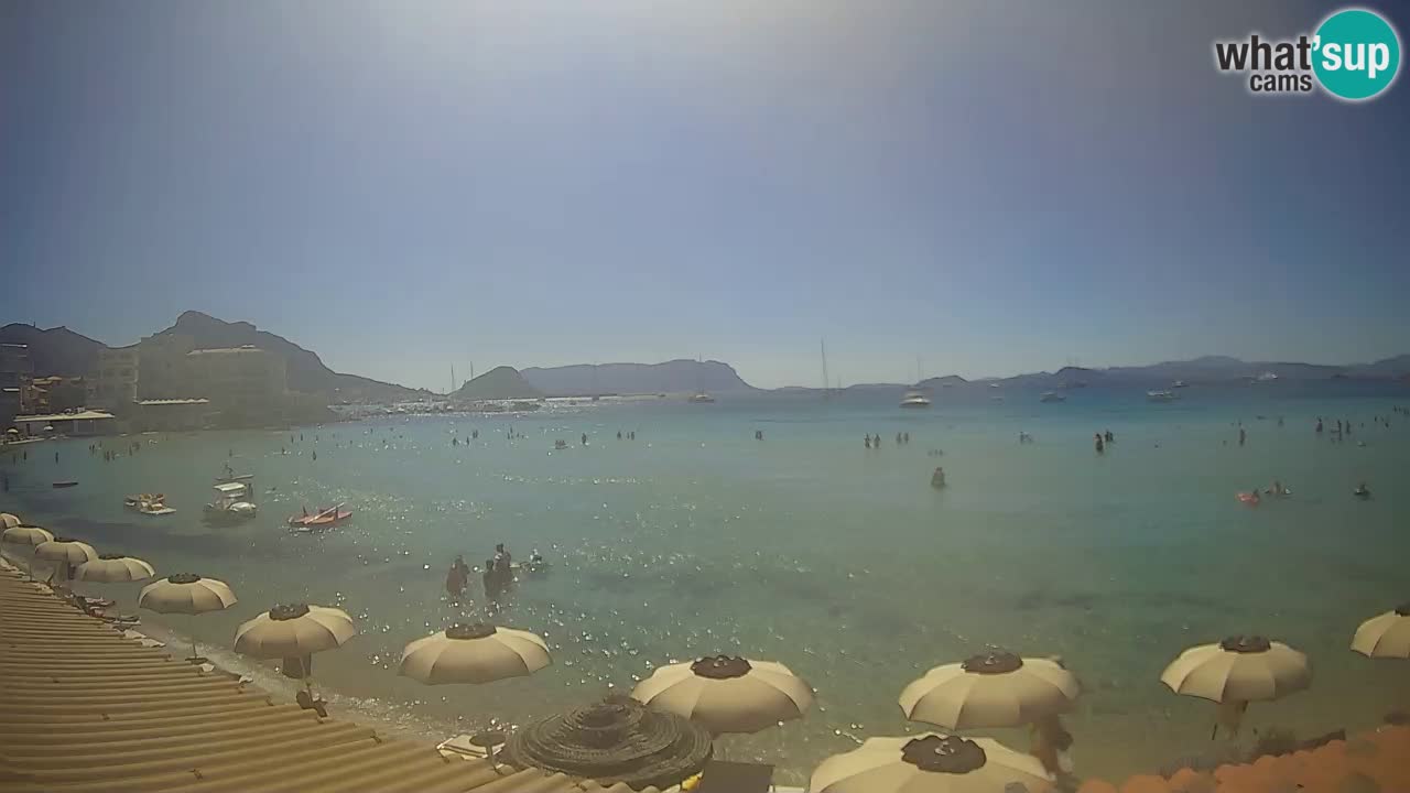 Webcam Terza Spiaggia Golfo Aranci – Liveblick auf den Strand