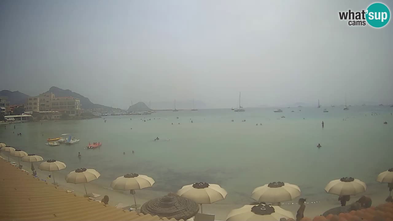 Webcam Terza Spiaggia Golfo Aranci – Liveblick auf den Strand