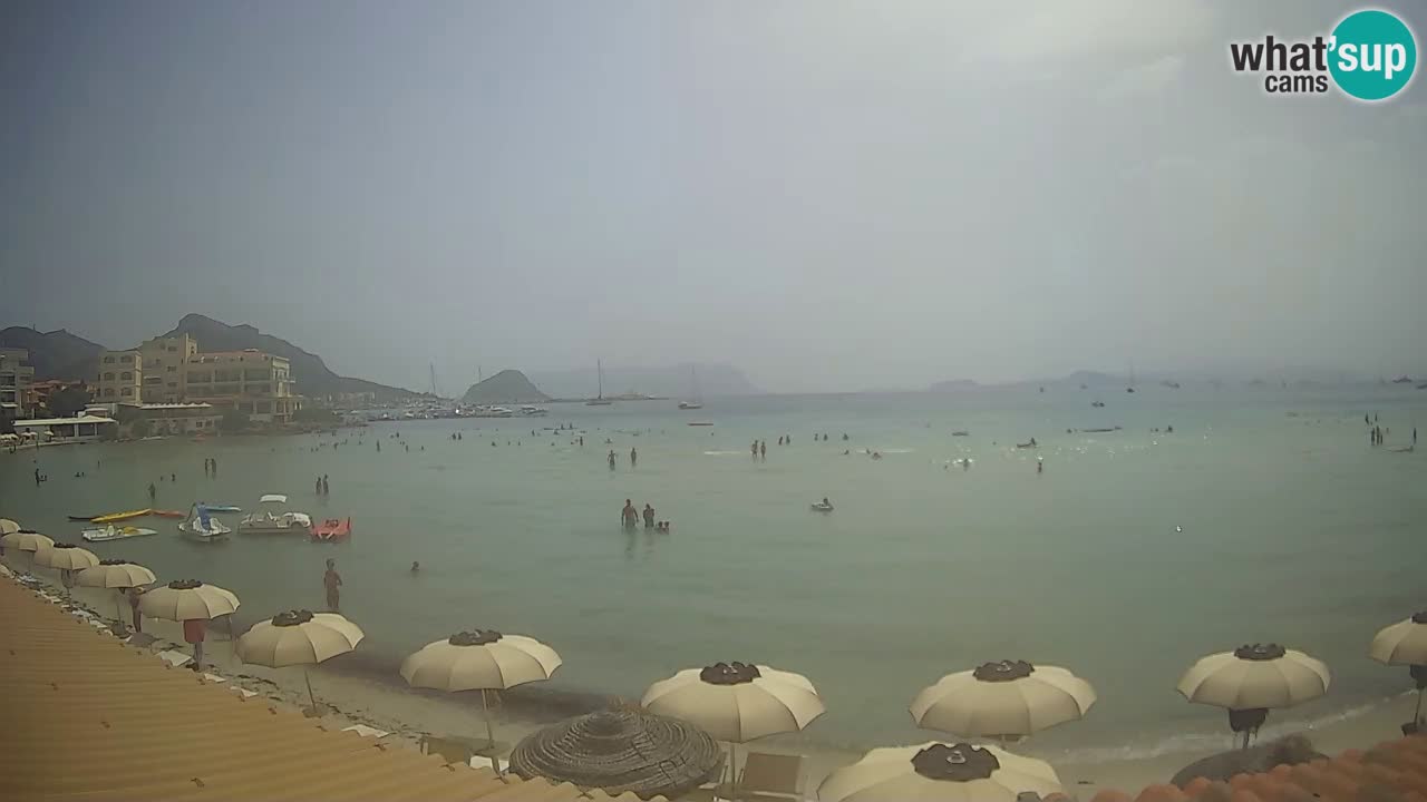 Webcam Terza Spiaggia Golfo Aranci – Vue en direct de la plage
