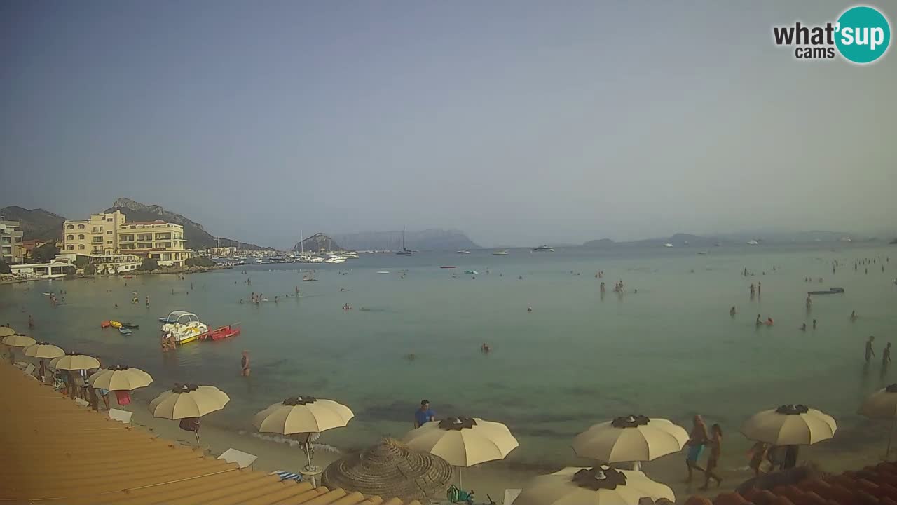Webcam Terza Spiaggia Golfo Aranci – Liveblick auf den Strand