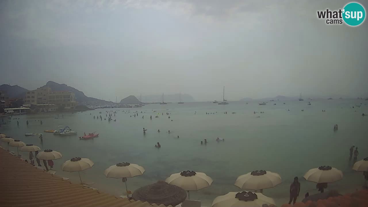 Webcam Terza Spiaggia Golfo Aranci – Vue en direct de la plage