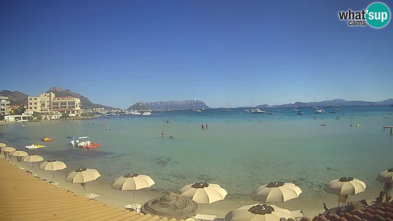 Webcam Terza Spiaggia Golfo Aranci – Vista en directo de la playa
