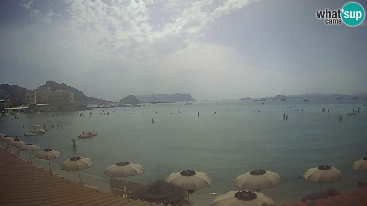 Webcam Terza Spiaggia Golfo Aranci – Liveblick auf den Strand