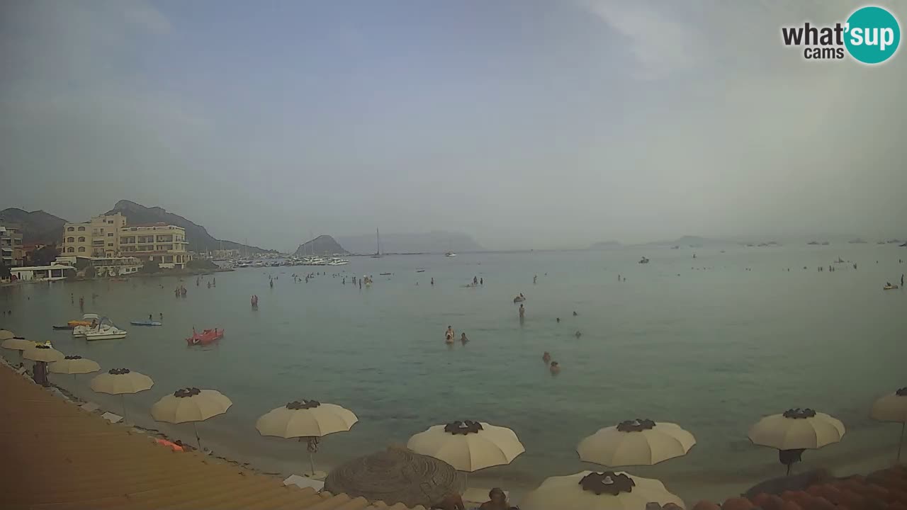 Webcam Terza Spiaggia Golfo Aranci – Vue en direct de la plage