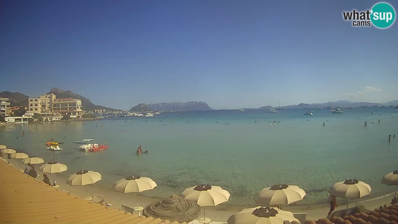Webcam Terza Spiaggia Golfo Aranci – Liveblick auf den Strand