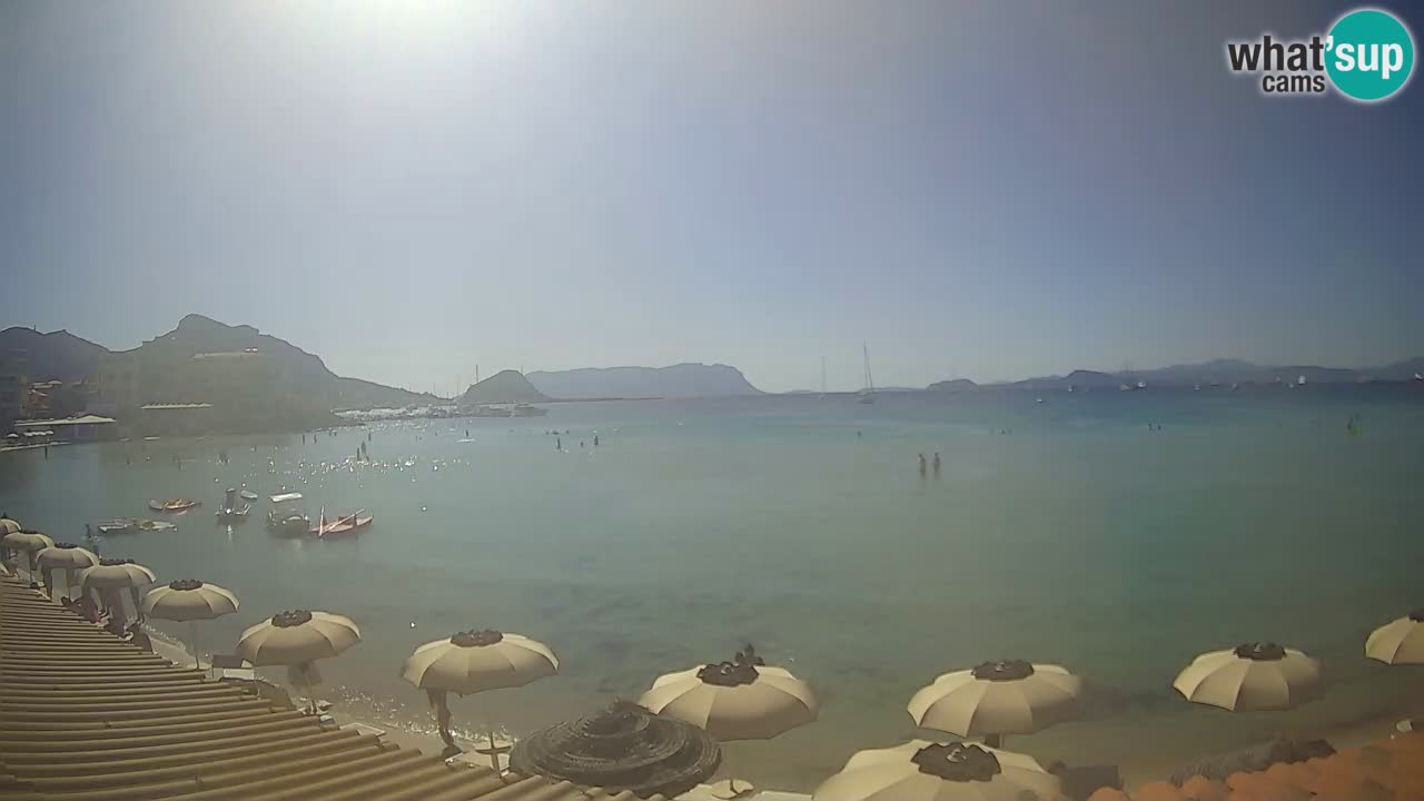 Webcam Terza Spiaggia Golfo Aranci – Vue en direct de la plage