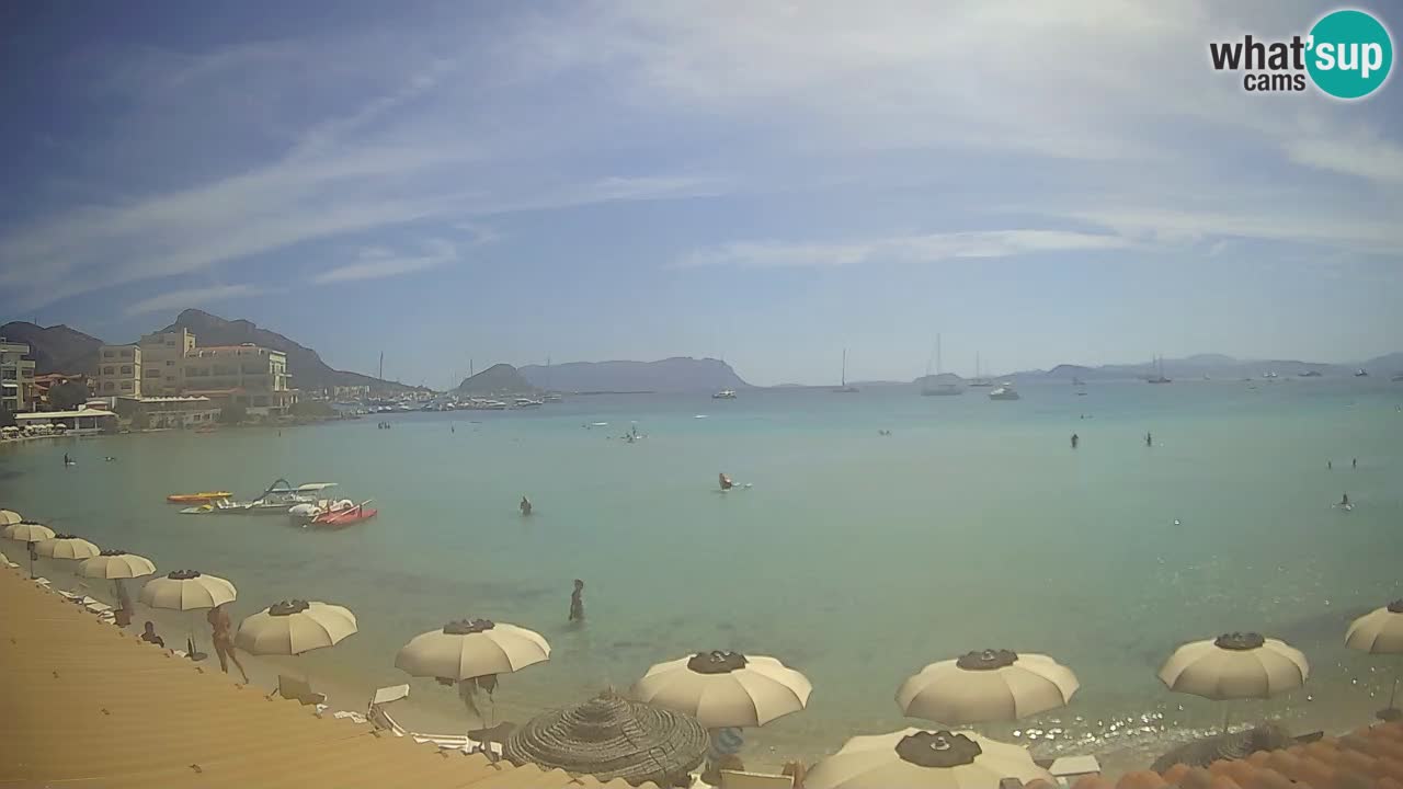 Webcam Terza Spiaggia Golfo Aranci – Vue en direct de la plage