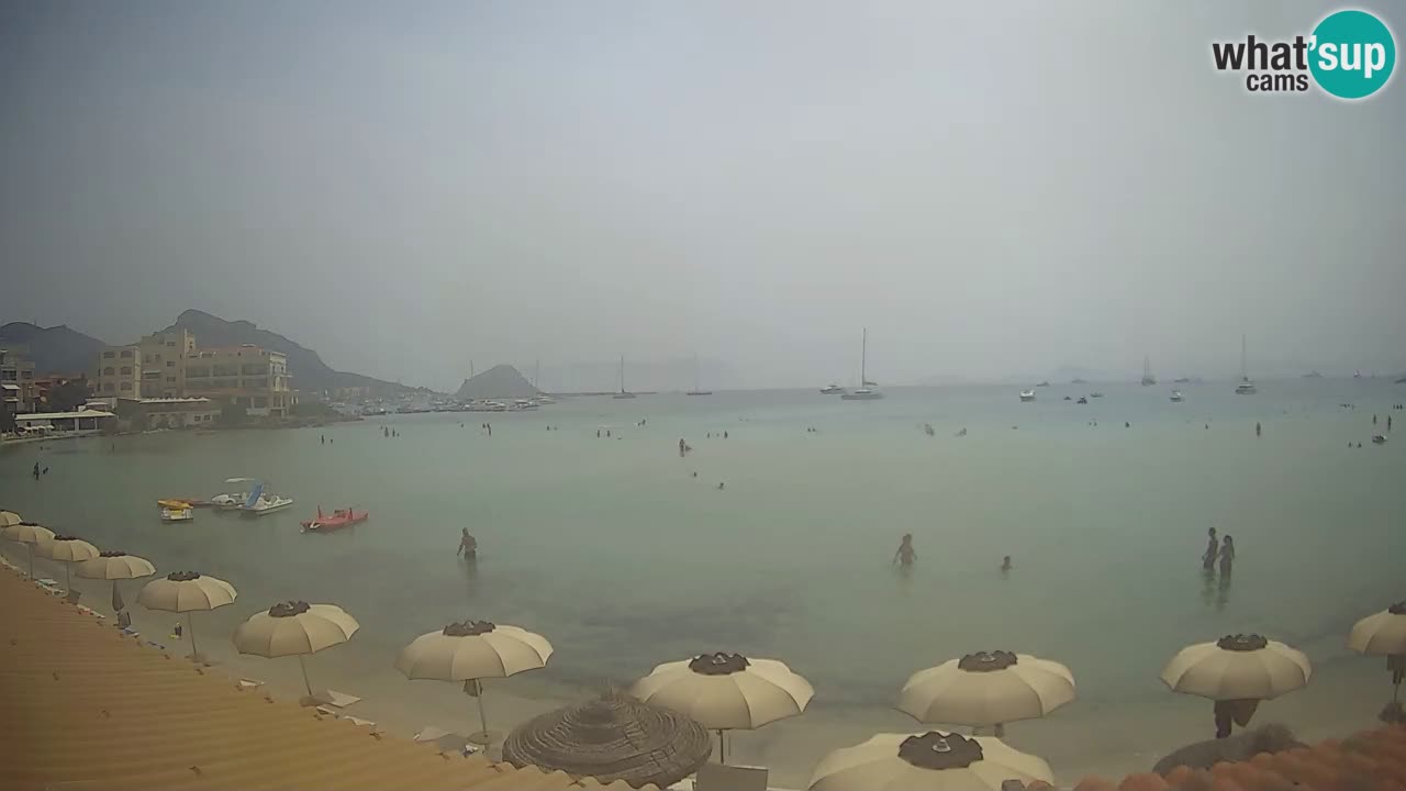 Webcam Terza Spiaggia Golfo Aranci – Liveblick auf den Strand